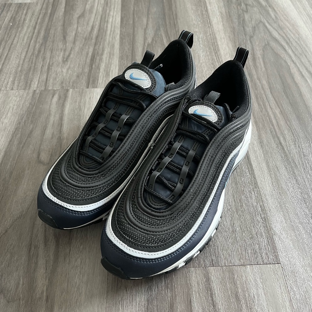 Nike Air Max 97 Black Dark Obsidian University Blue 🏫